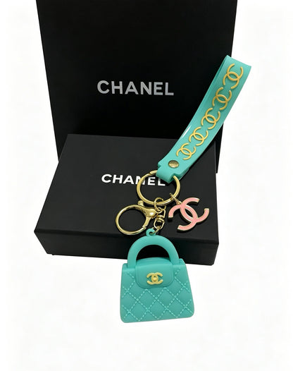 Chanel Vintage-Finish Keychain