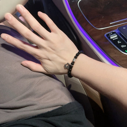 Dior Sterling Silver Vintage-Finish Bracelet