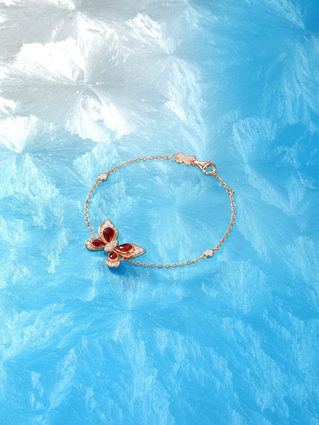 Unbranded Sterling Silver Butterfly Bracelet