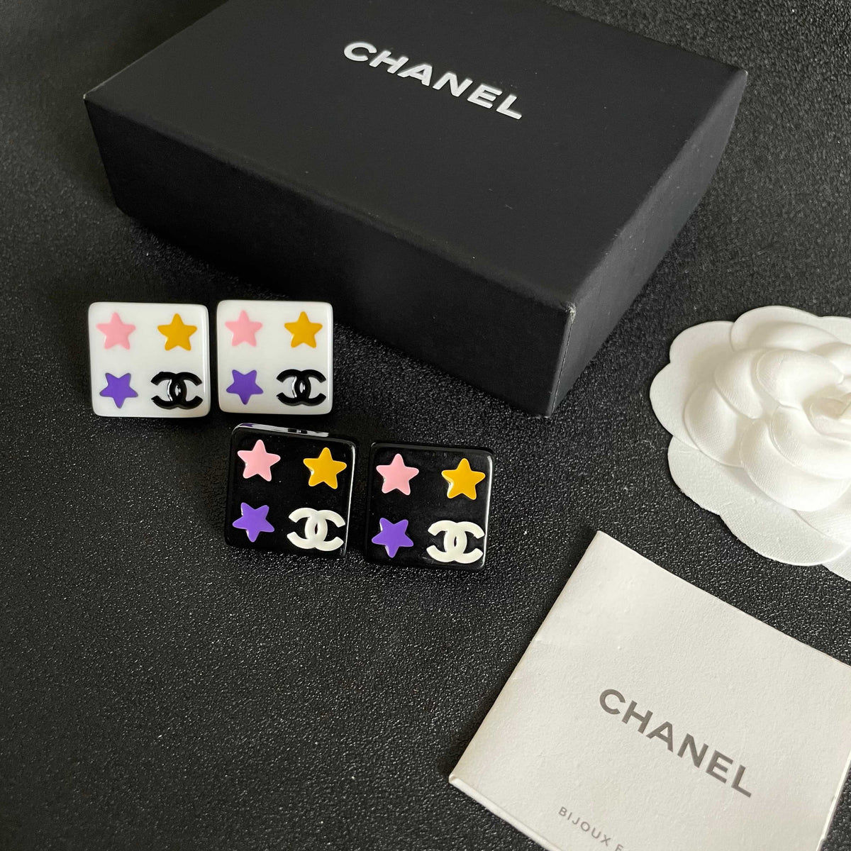 Chanel Star Earrings