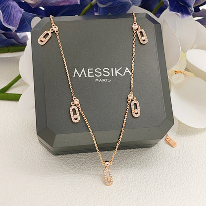 Messika Brass Tassel Necklace