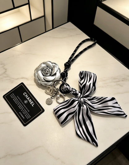 Chanel Vintage-Finish Keychain