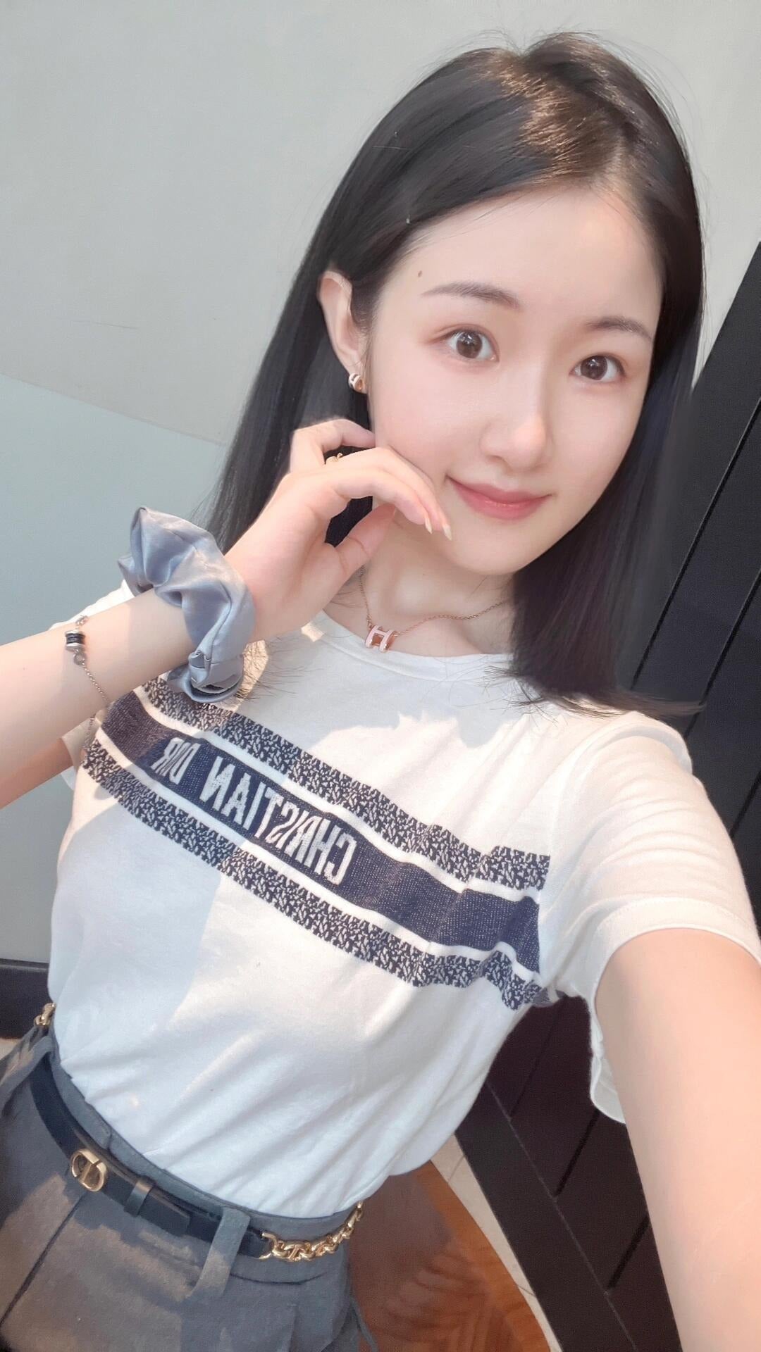 Hermes Pink Brass Necklace
