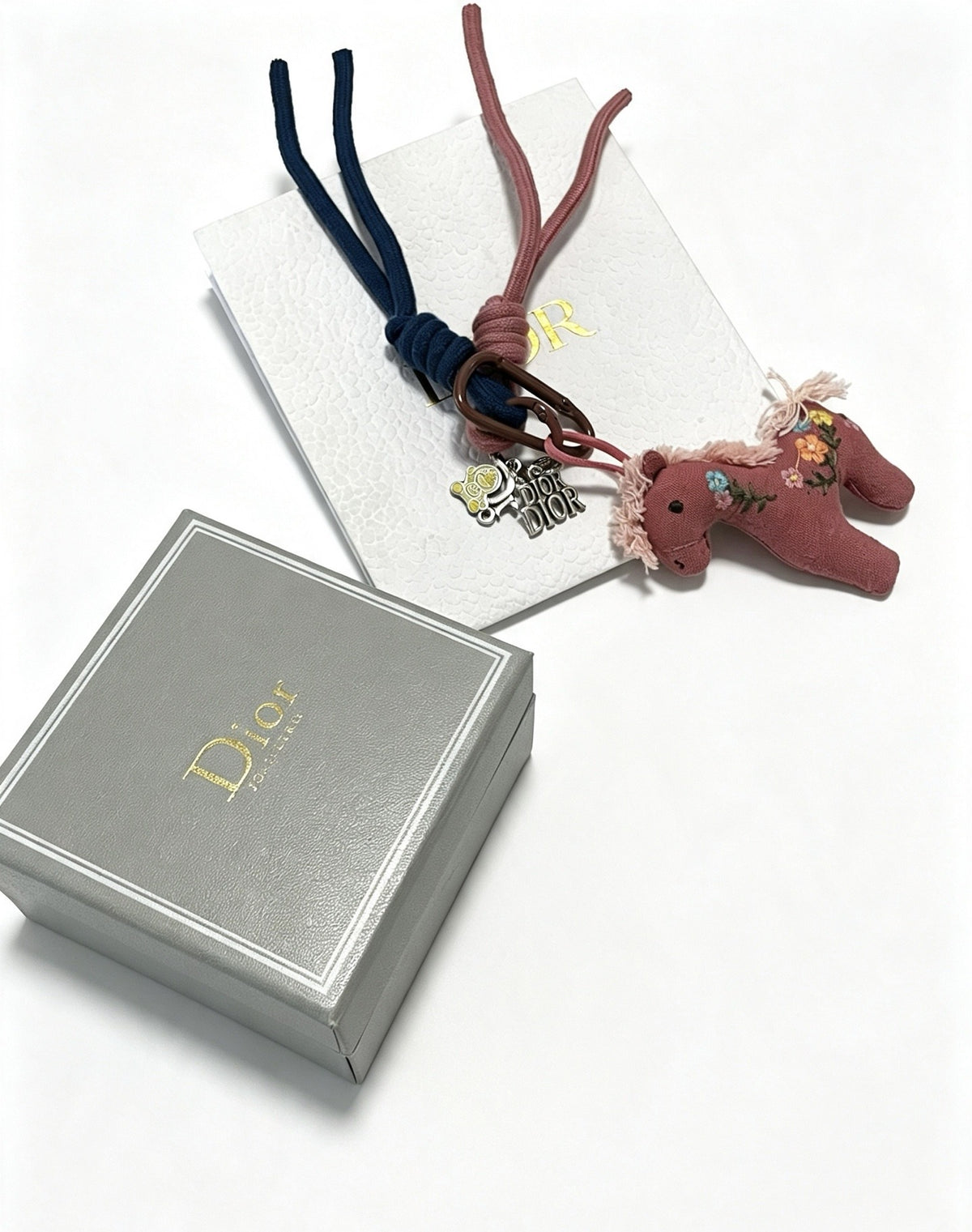 Dior Vintage-Finish Keychain