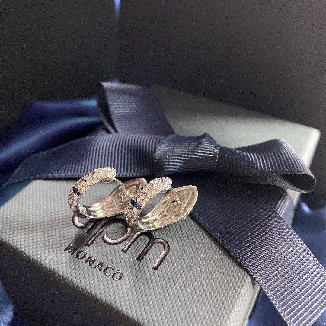 APM Monaco Serpent Earrings