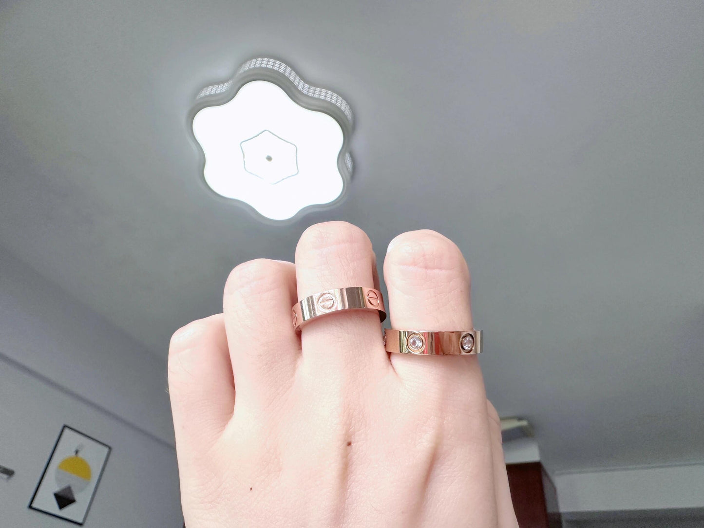 Cartier Silver Brass Ring