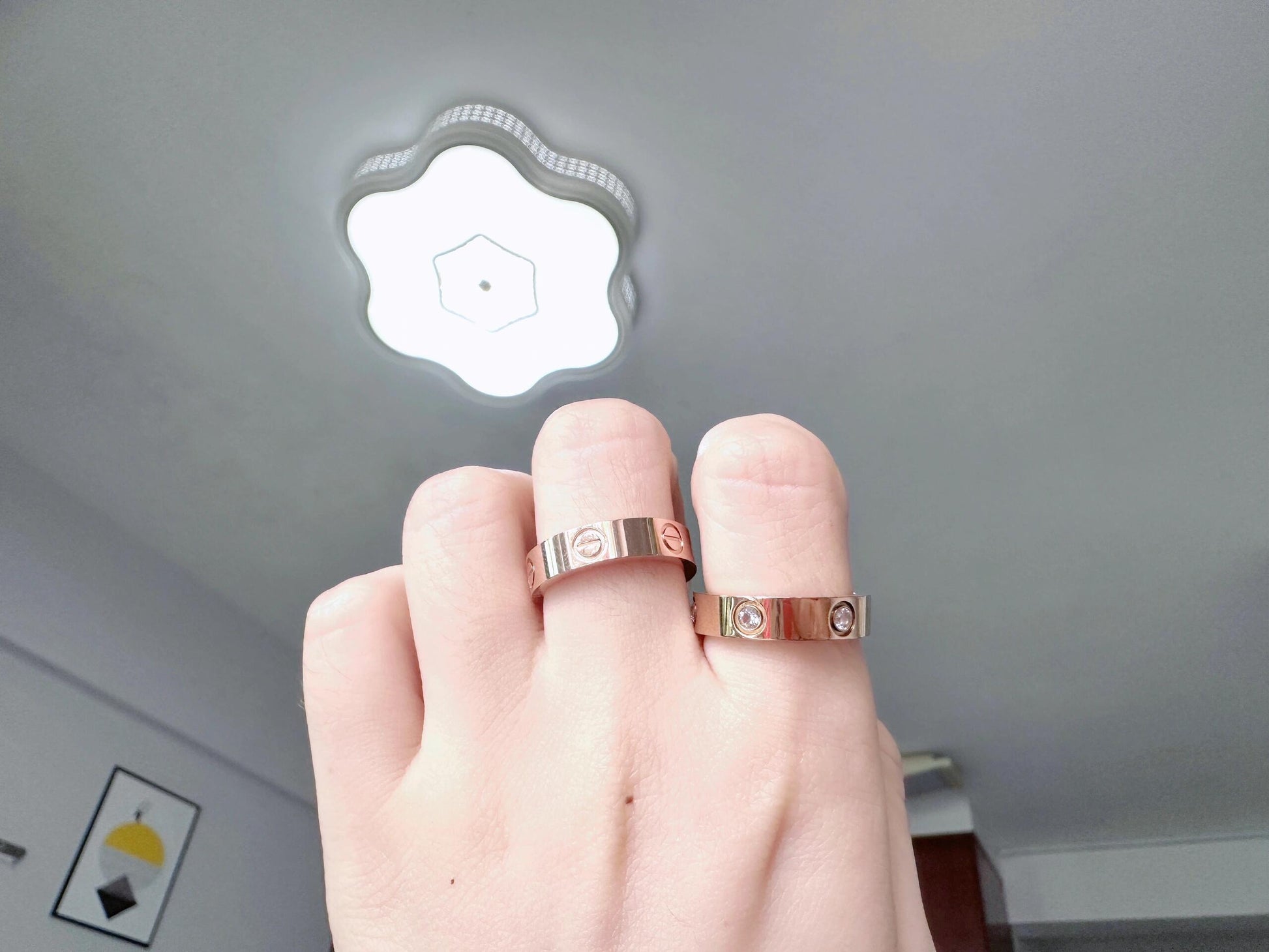 Cartier Silver Brass Ring