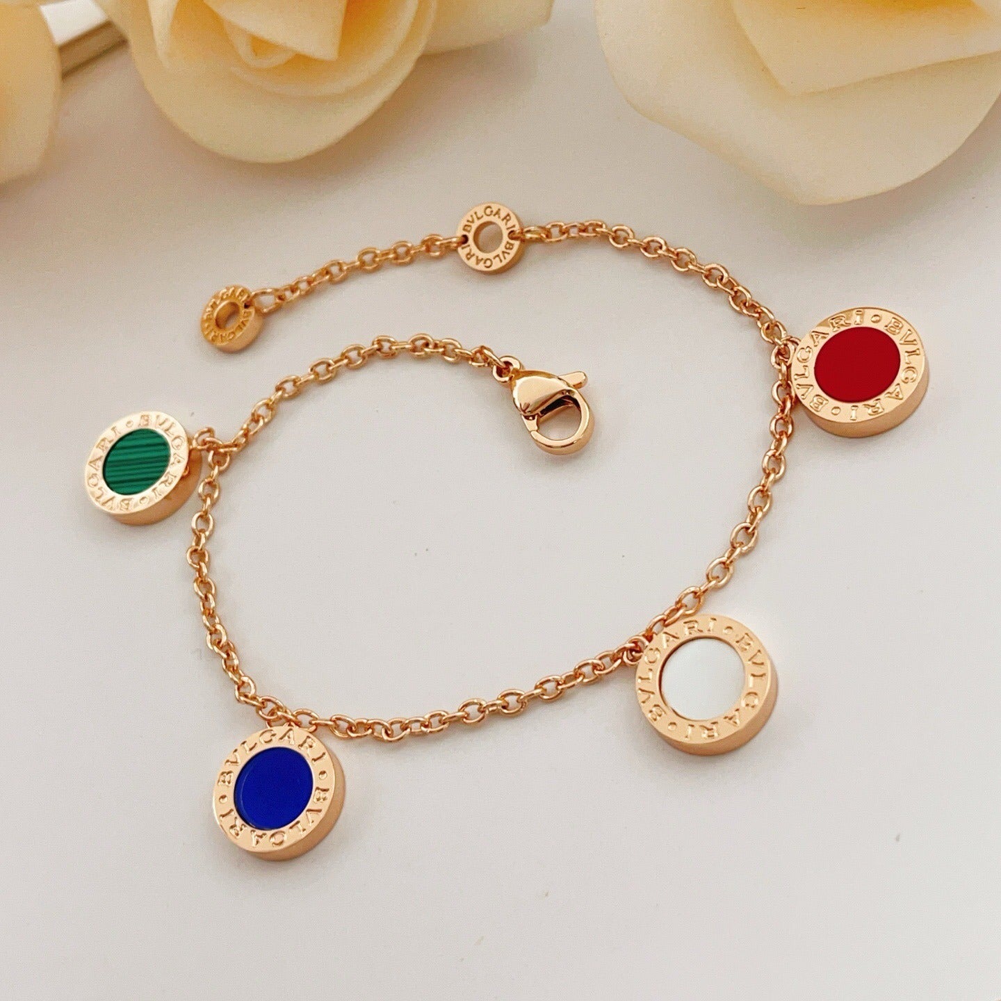 Bvlgari Brass Tassel Bracelet