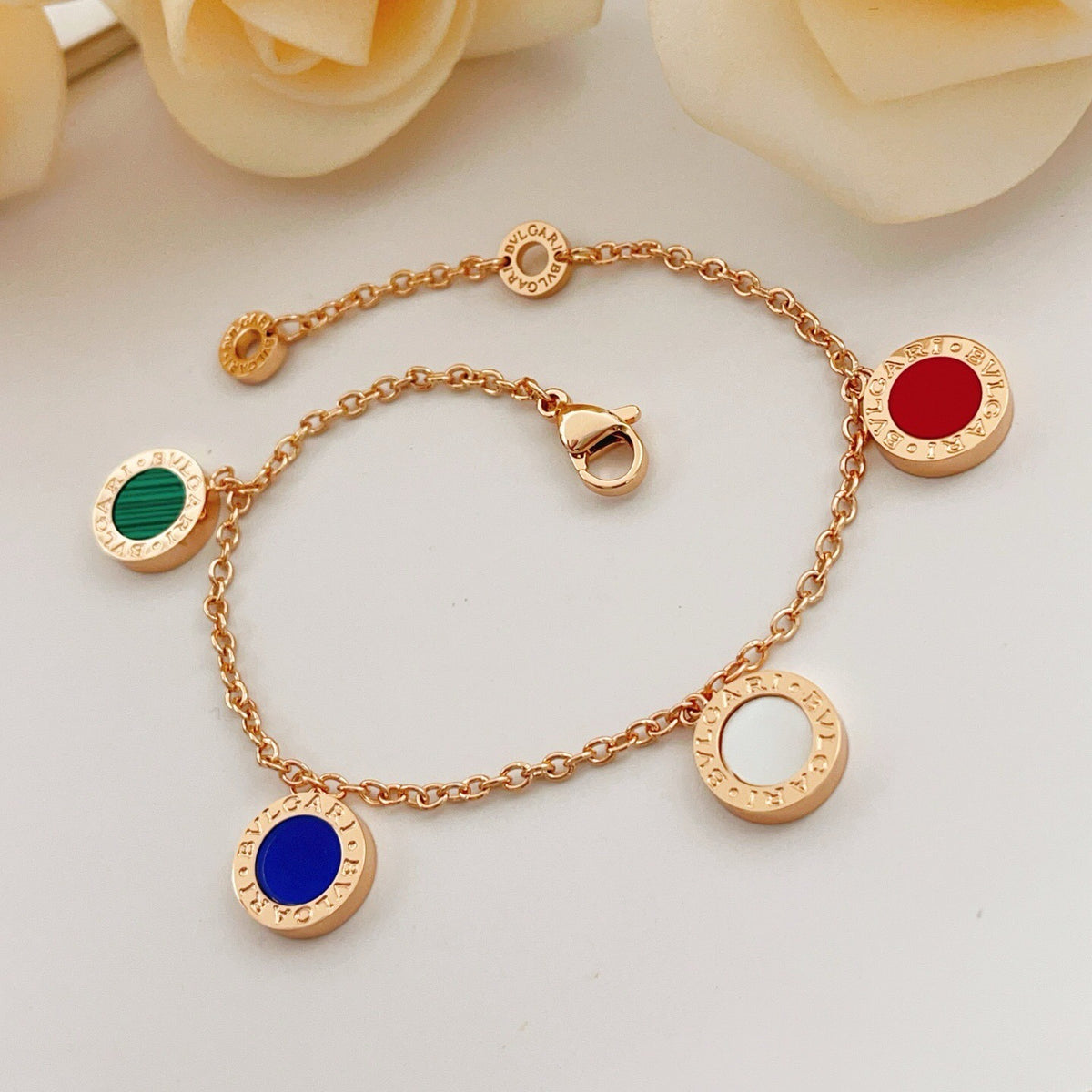 Bvlgari Brass Tassel Bracelet