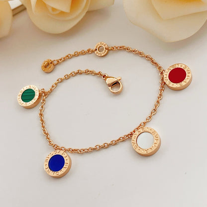 Bvlgari Brass Tassel Bracelet