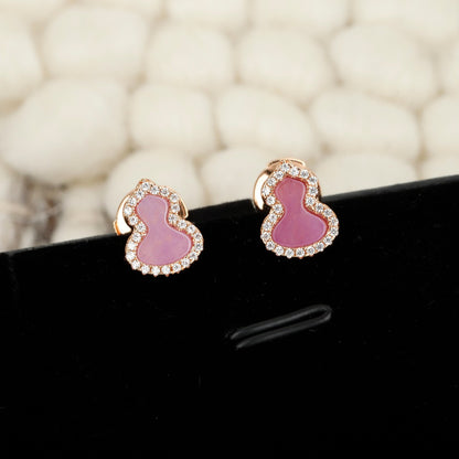 Qeelin Purple Earrings