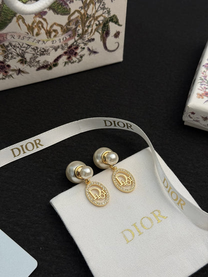 Dior Pearl Earrings