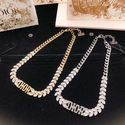 Dior Brass Necklace