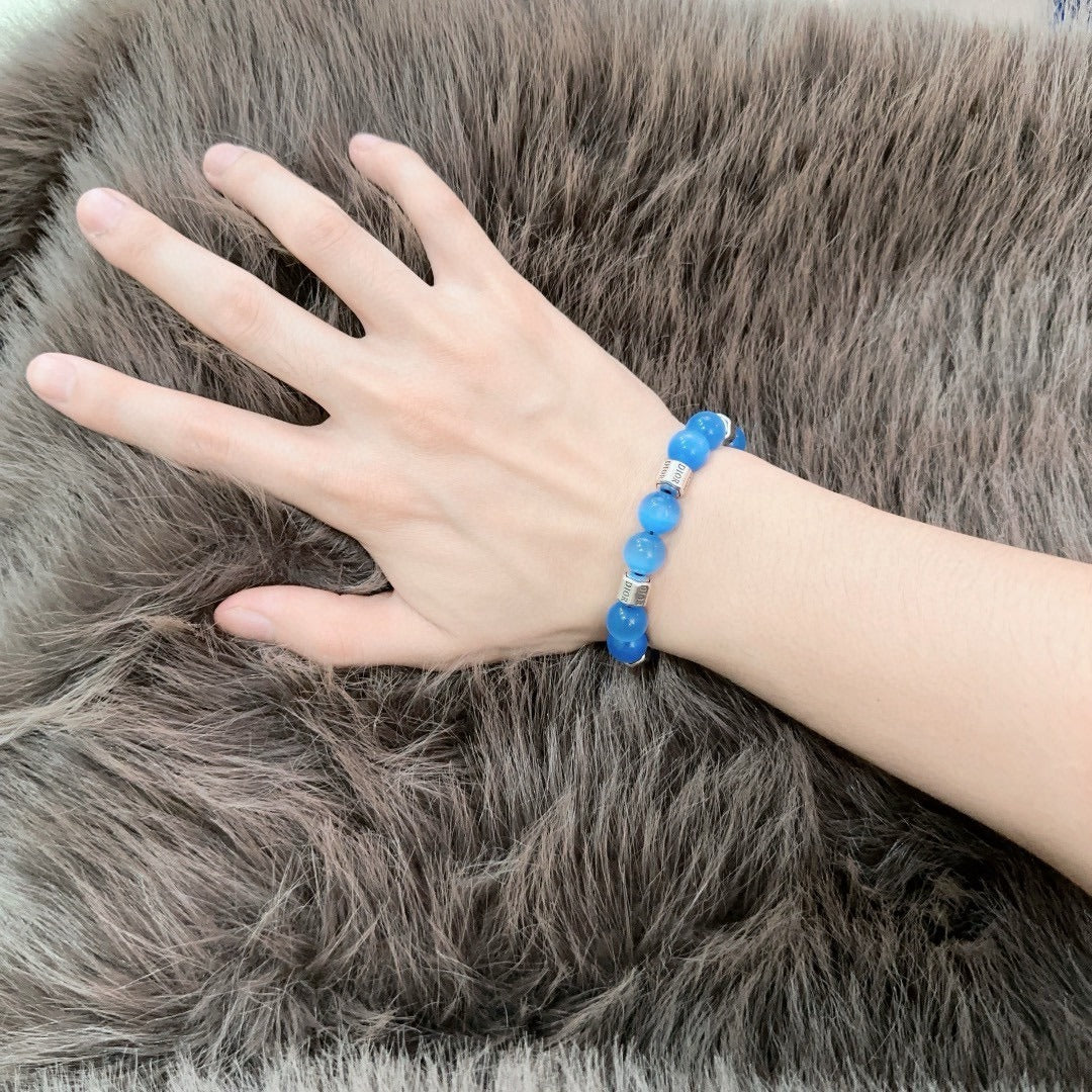 Dior Sterling Silver Vintage-Finish Bracelet