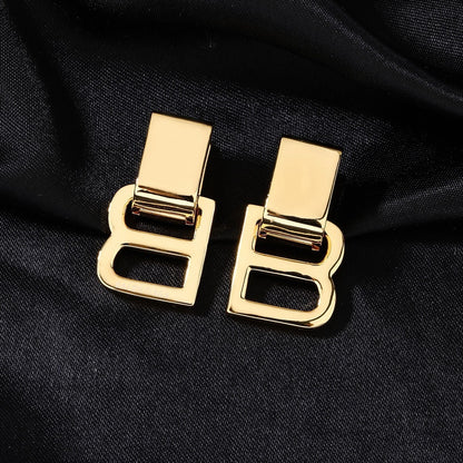 Balenciaga Brass Earrings