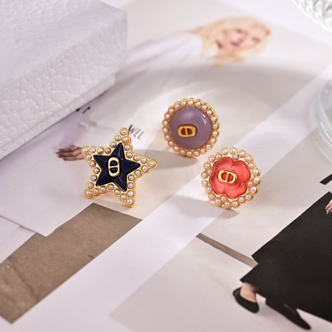 Dior Logo Earrings