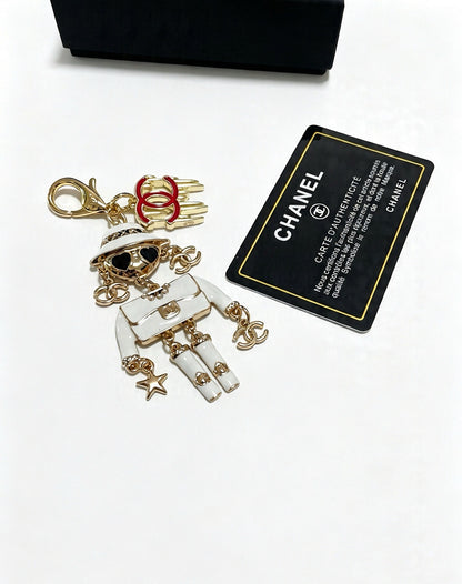 Chanel Vintage-Finish Keychain