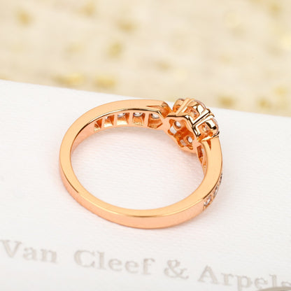 Van Cleef & Arpels Sterling Silver Round Ring