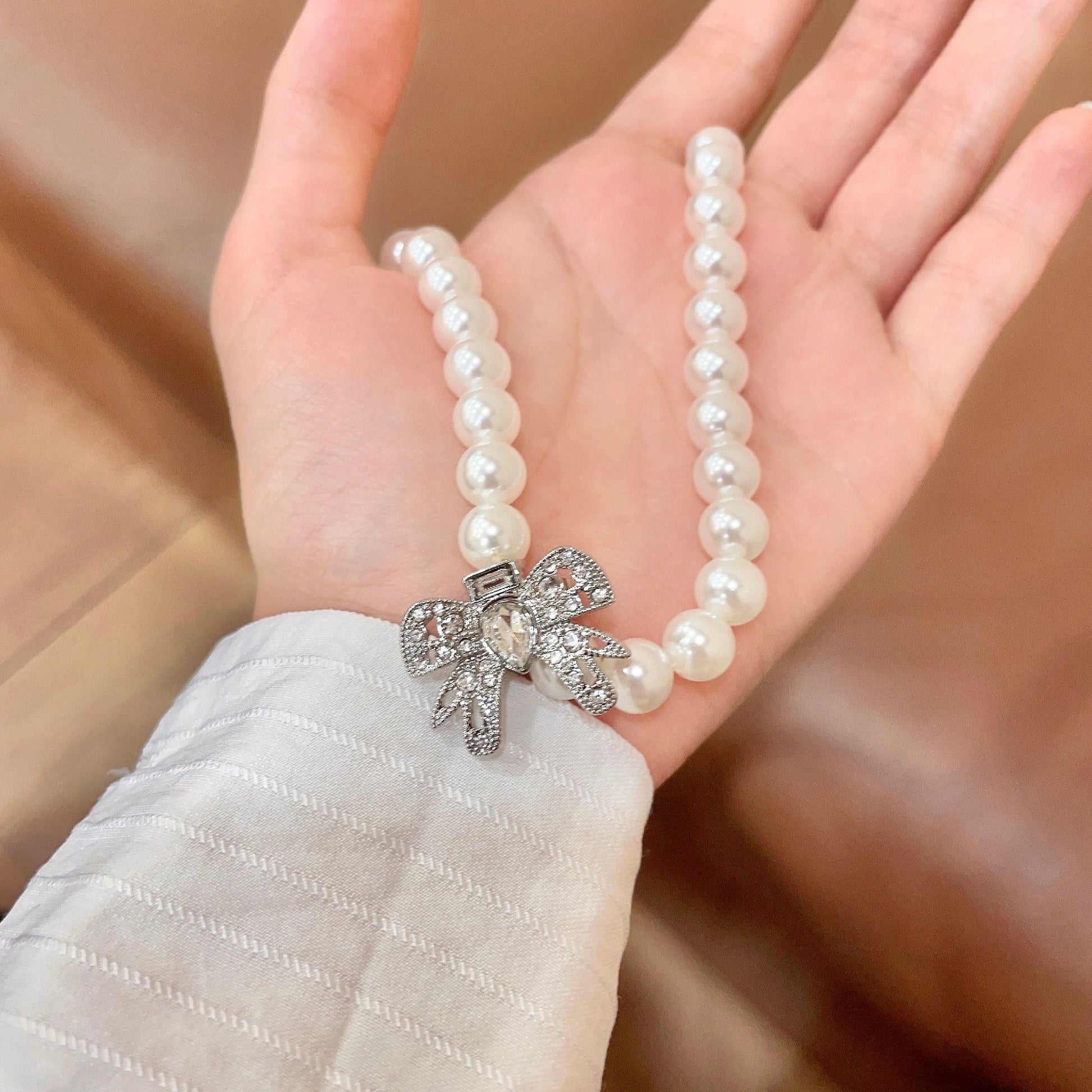 Miu Miu Pearl Necklace