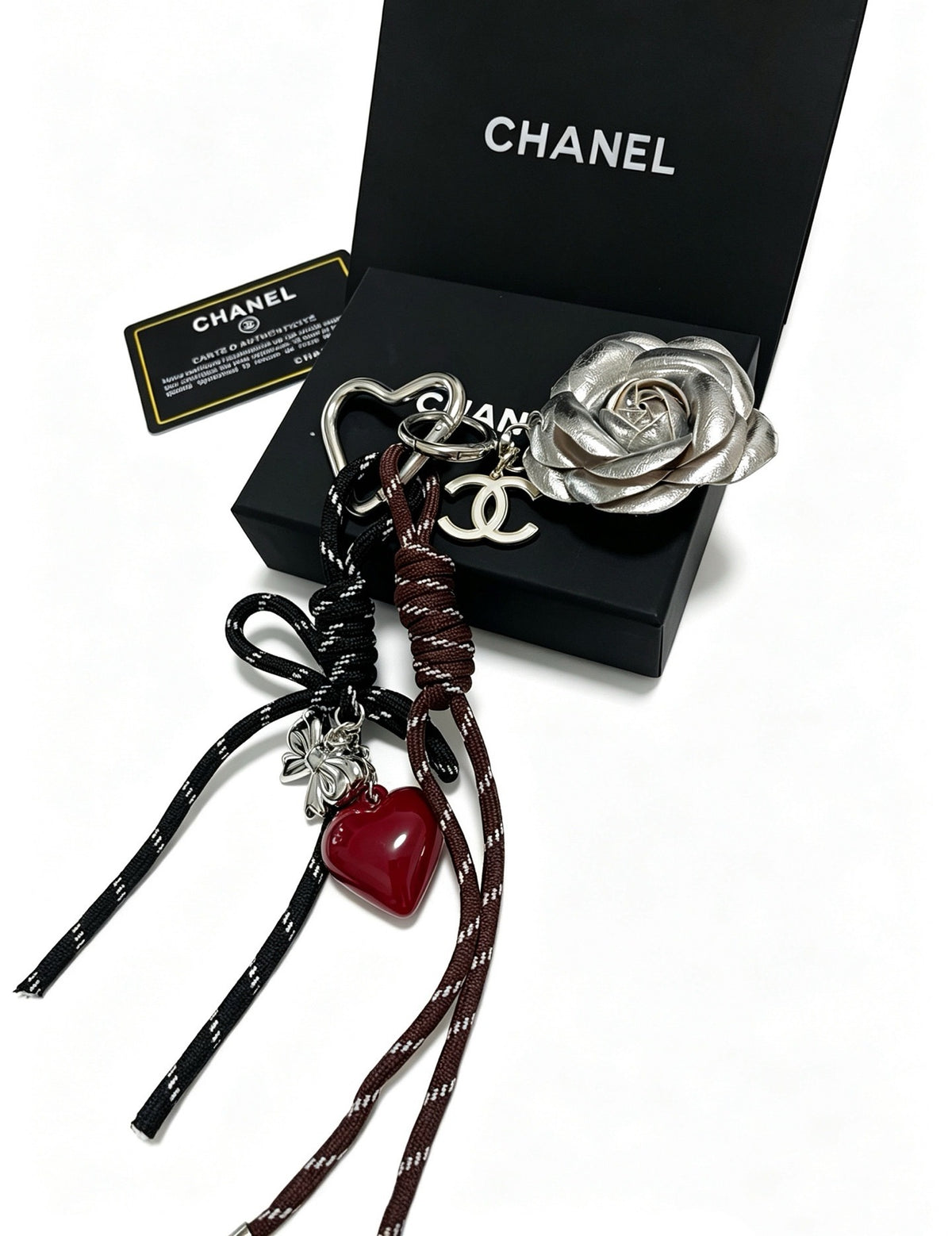 Chanel Vintage-Finish Keychain