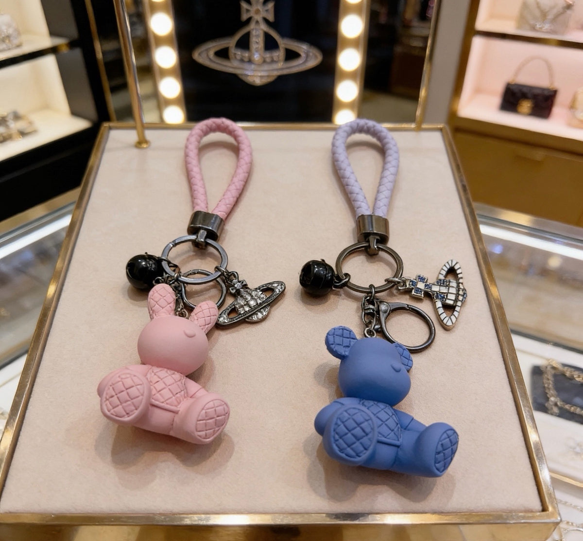 Vivienne Westwood Vintage-Finish Keychain