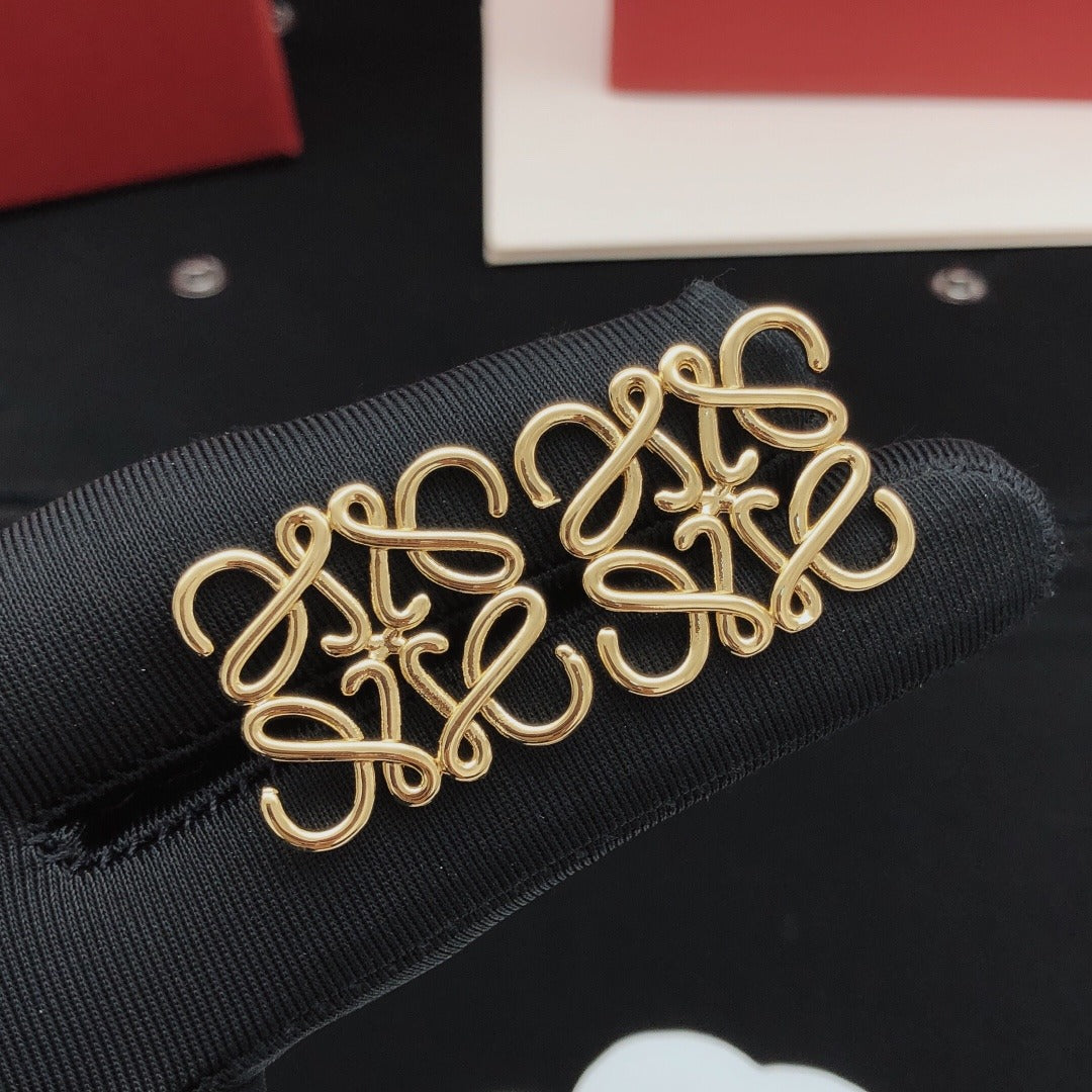 Loewe Brass Earrings