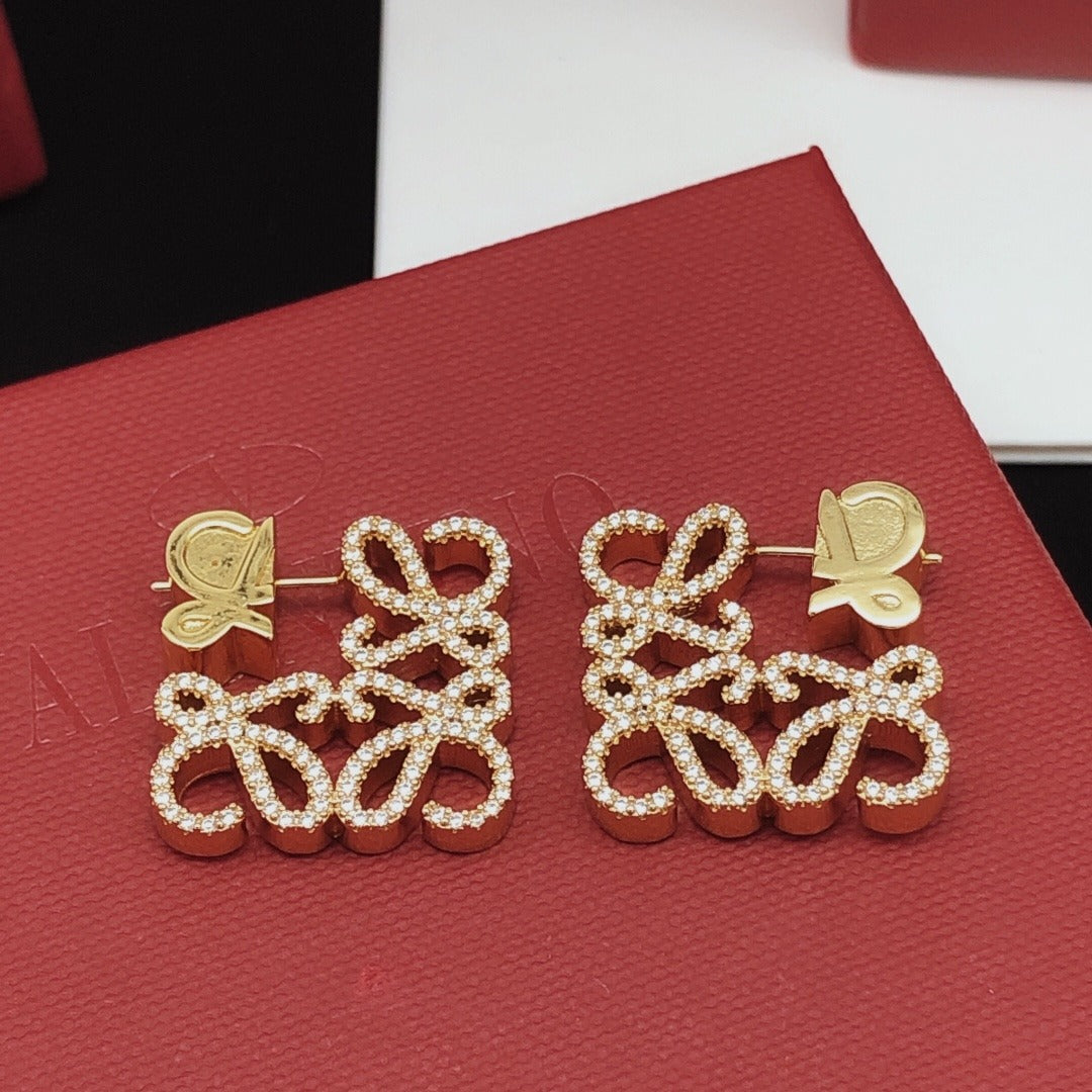 Loewe Brass Earrings