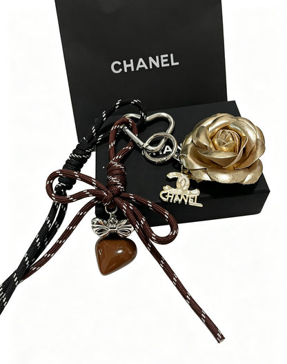 Chanel Vintage-Finish Keychain