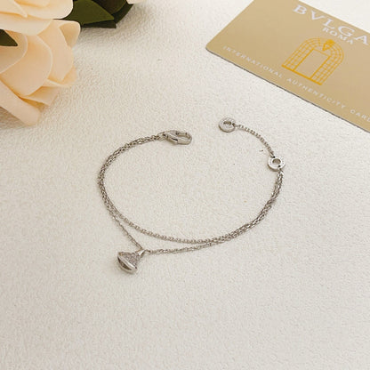 Bvlgari Silver Brass Bracelet