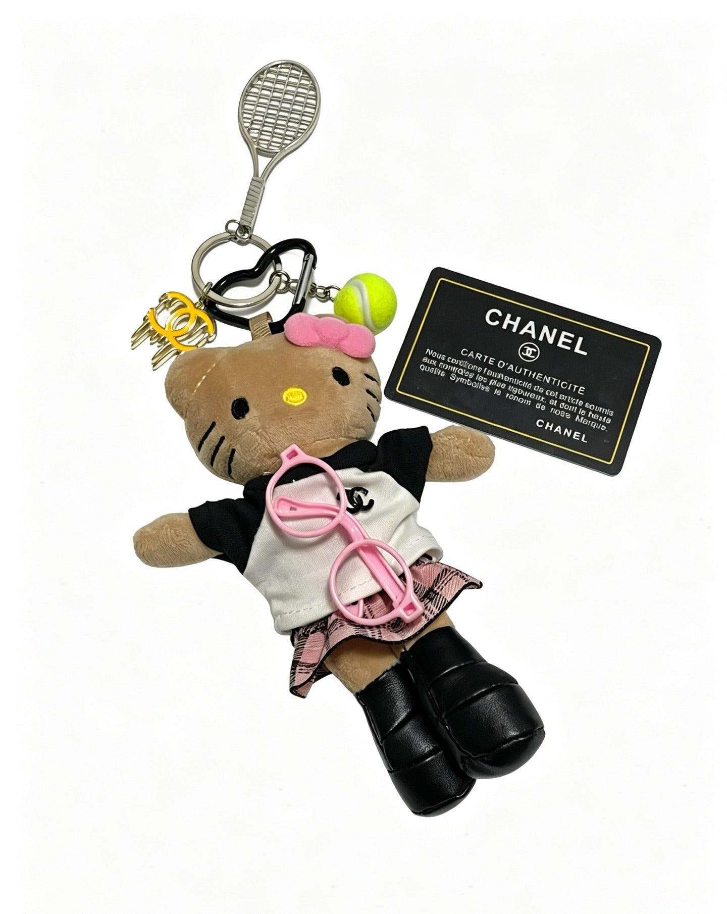 Chanel Vintage-Finish Keychain