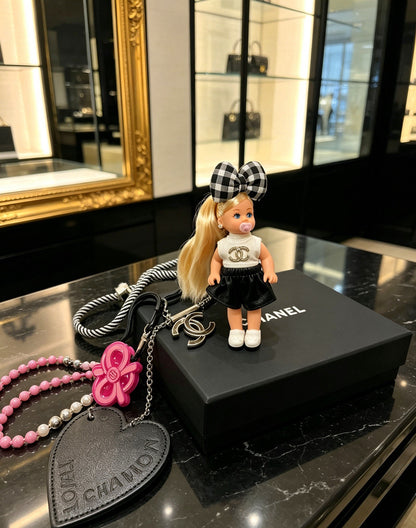 Chanel Vintage-Finish Keychain