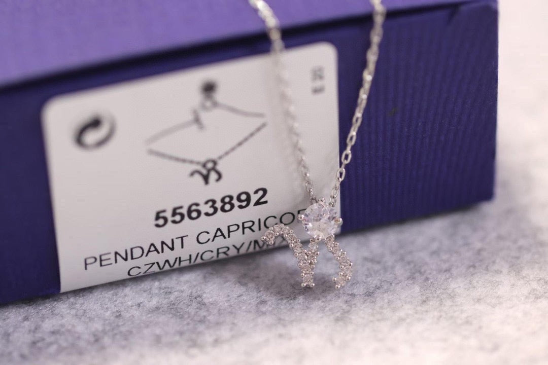 Swarovski White Crystal Necklace