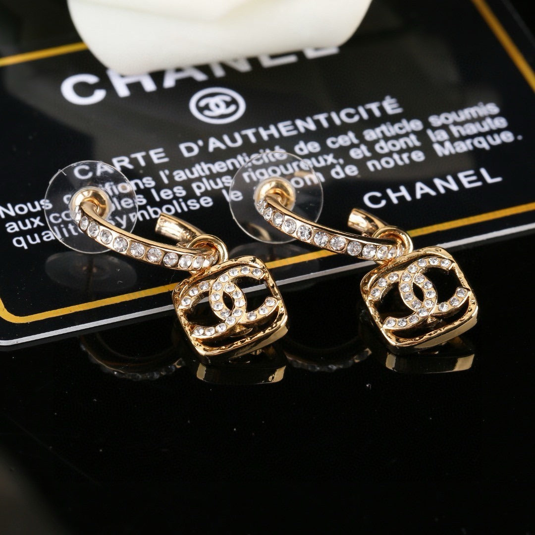 Chanel Brass Earrings
