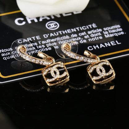 Chanel Brass Earrings