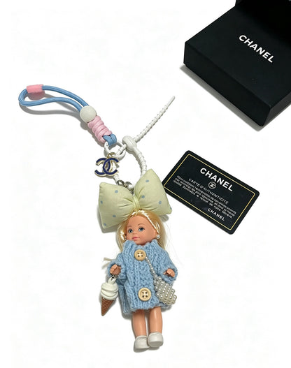 Chanel Vintage-Finish Keychain