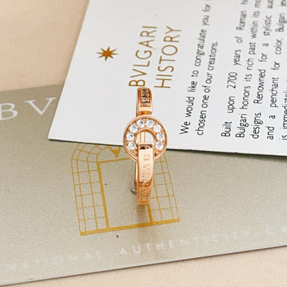Bvlgari Brass Round Ring