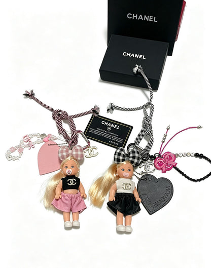 Chanel Vintage-Finish Keychain