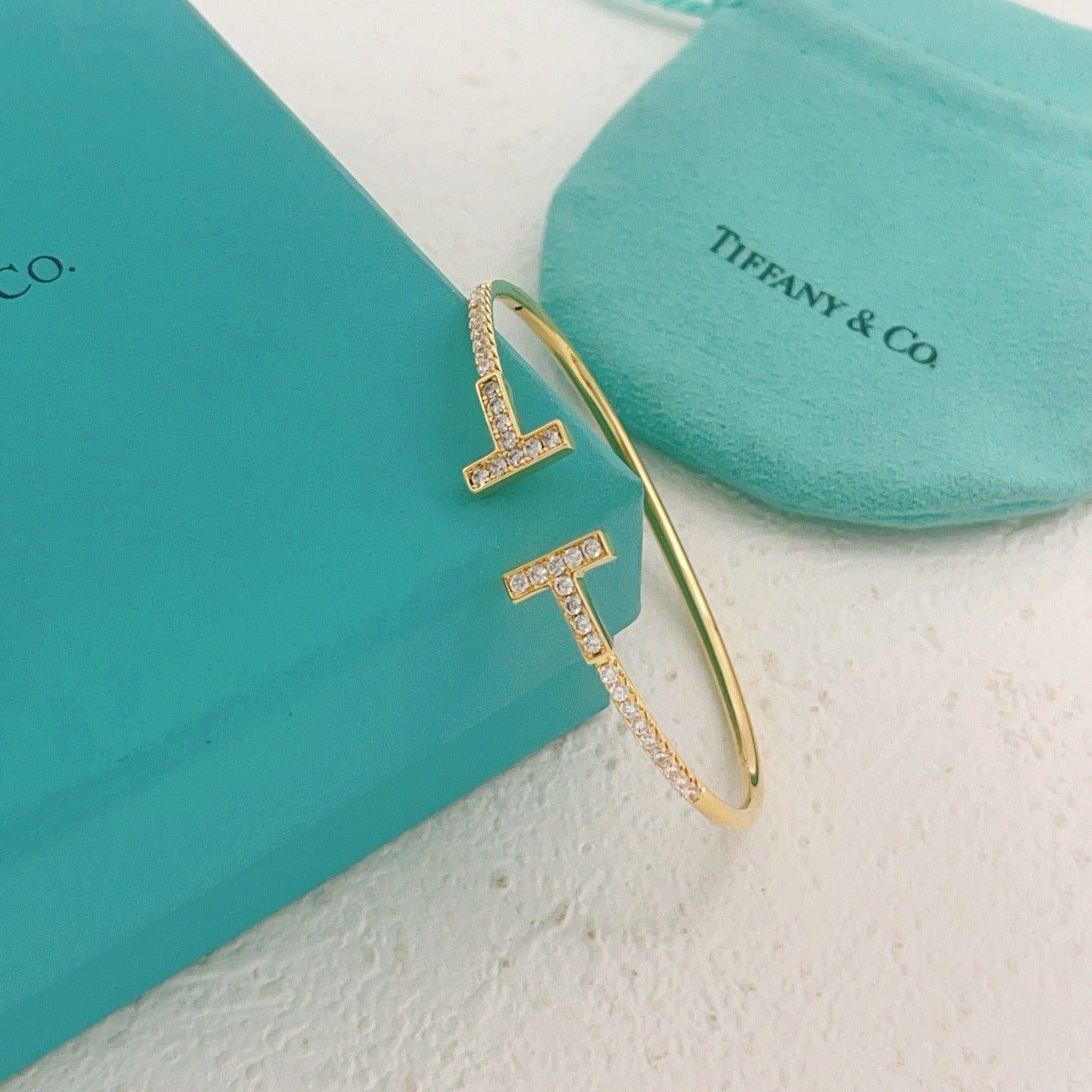 Tiffany & Co. Gold Brass Bracelet