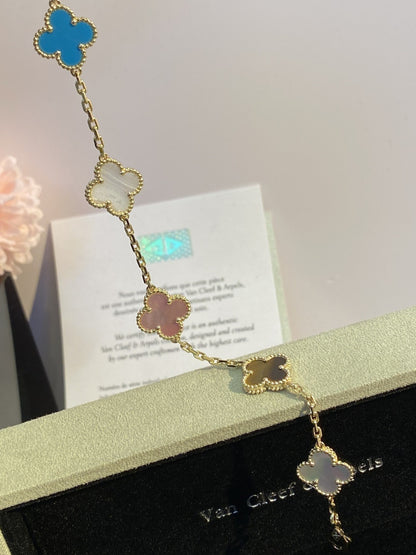 Van Cleef & Arpels Colorblock Bracelet