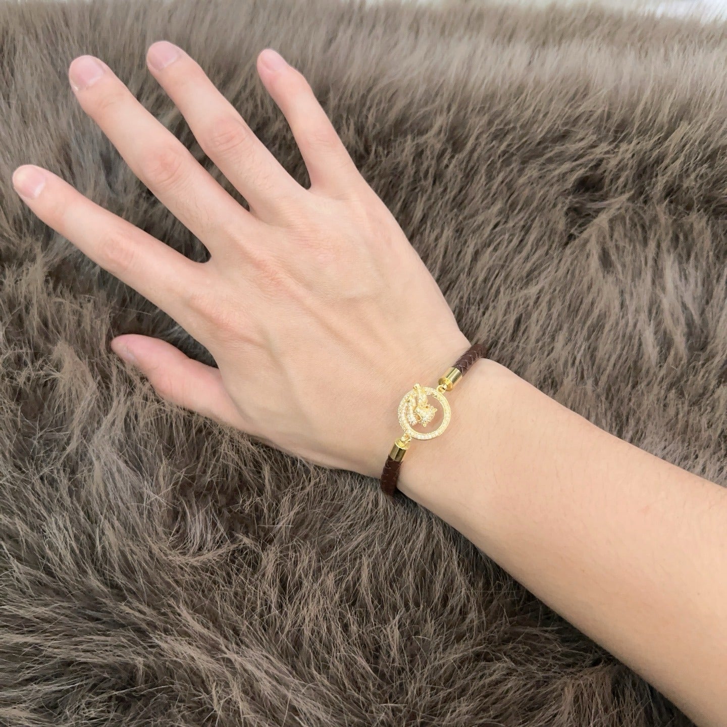 Cartier Leather Bracelet