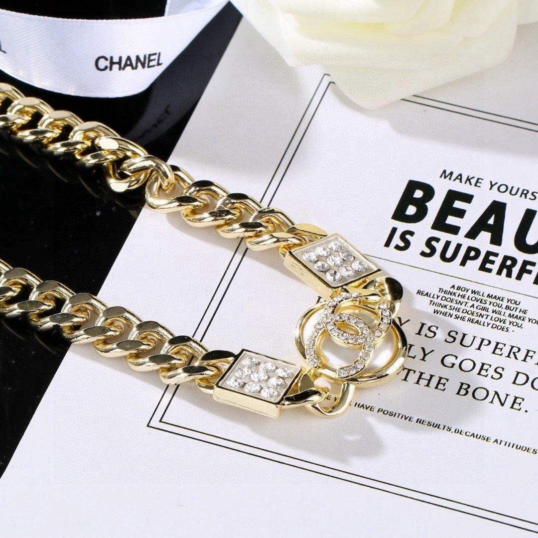 Chanel Brass Necklace