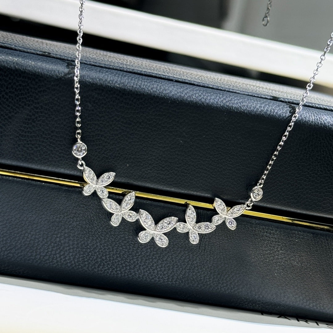 Graff Gold Butterfly Necklace