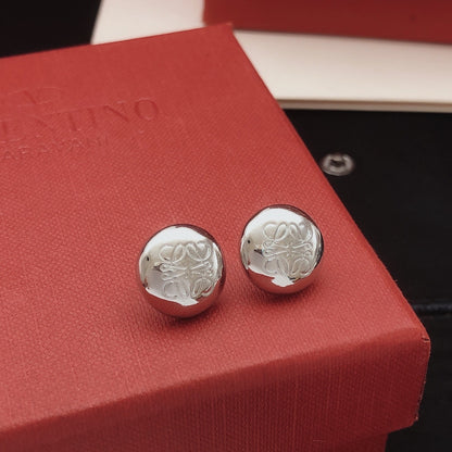 Loewe Brass Round Earrings