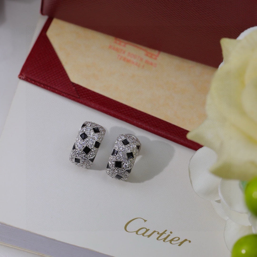 Cartier Logo Earrings