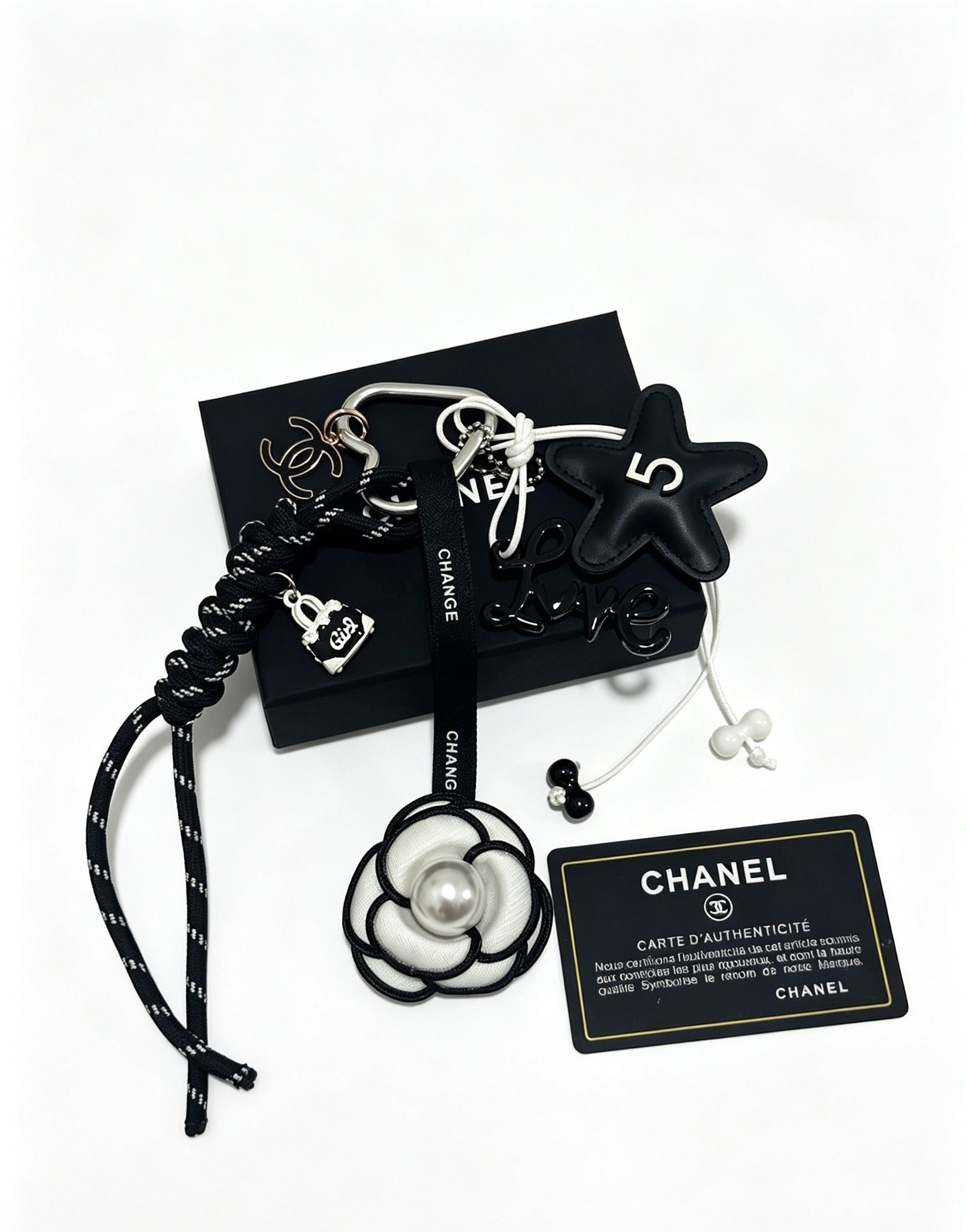 Chanel Vintage-Finish Keychain