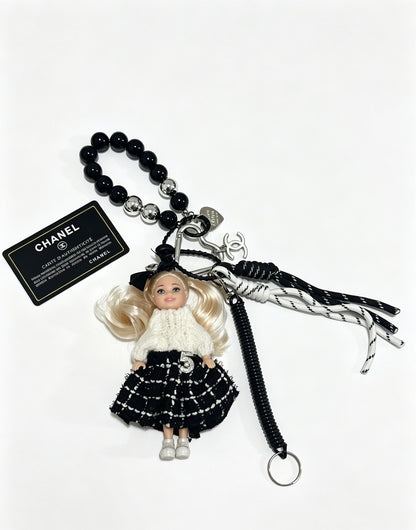 Chanel Vintage-Finish Keychain