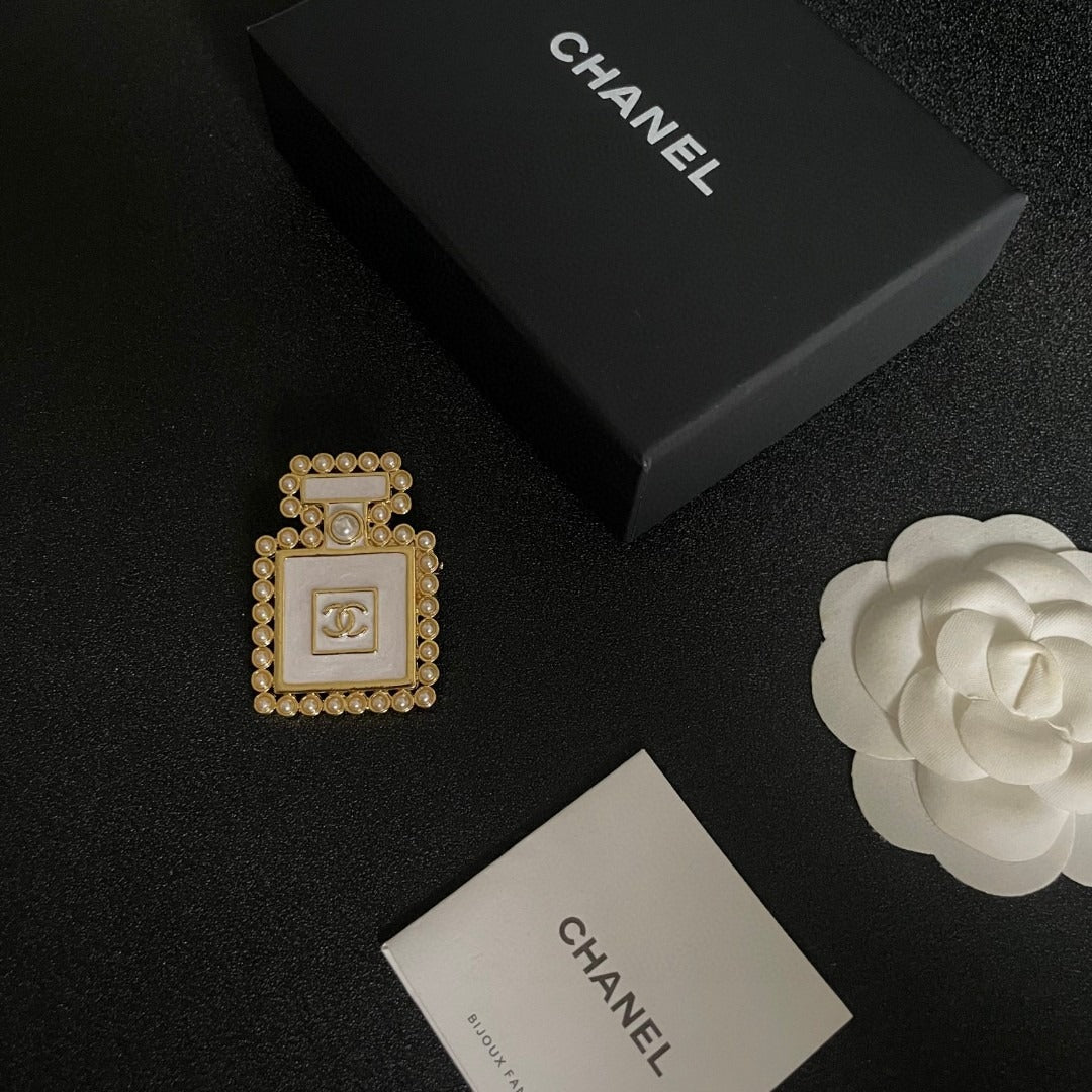 Chanel Pearl Brooch
