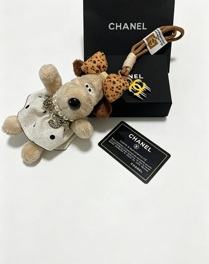 Chanel Vintage-Finish Keychain