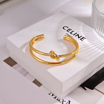 Celine Brass Bracelet