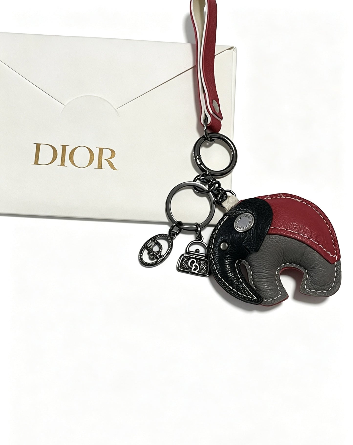 Dior Vintage-Finish Keychain